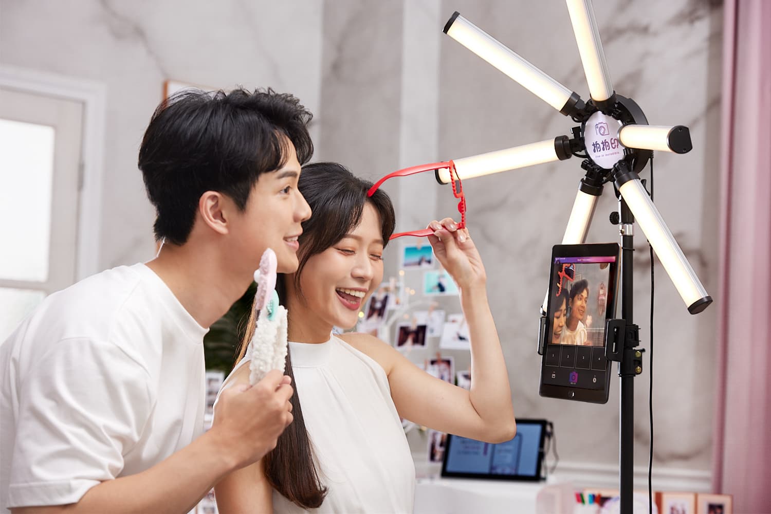Pro studio-light glam