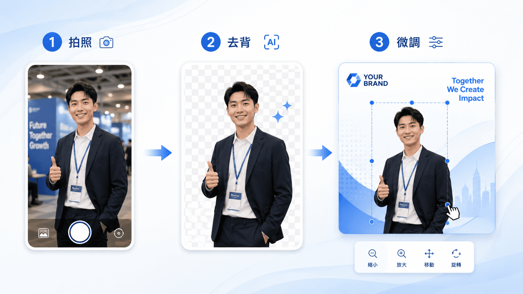 Intuitive interface from snapping to cutout