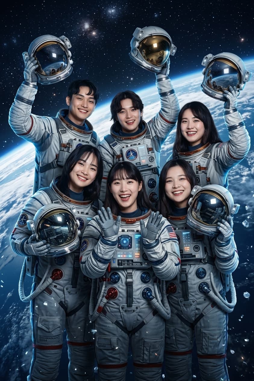 Sci-fi / astronaut AI transformation