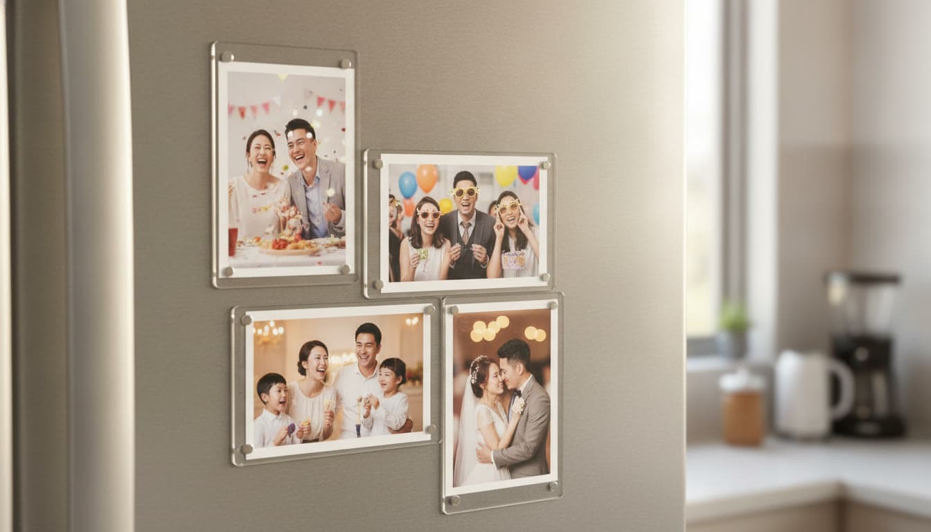Acrylic Photo Magnet