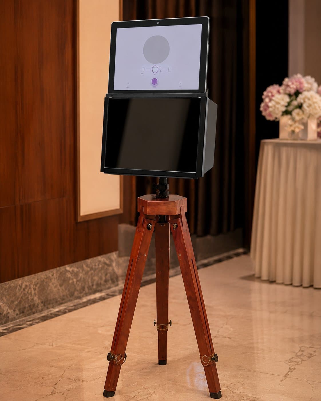 Camera Sign Booth