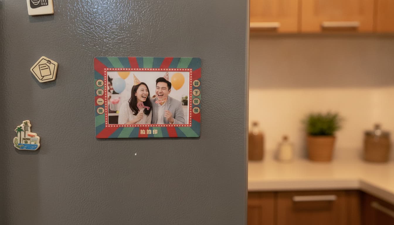 Branded Magnet Photo Frame